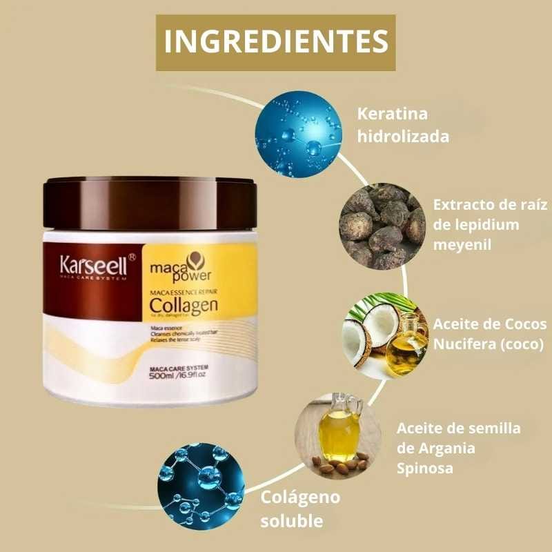 CREMA CAPILAR PREMIUM™️ - KARSEELL BRILLO Y VITALIDAD